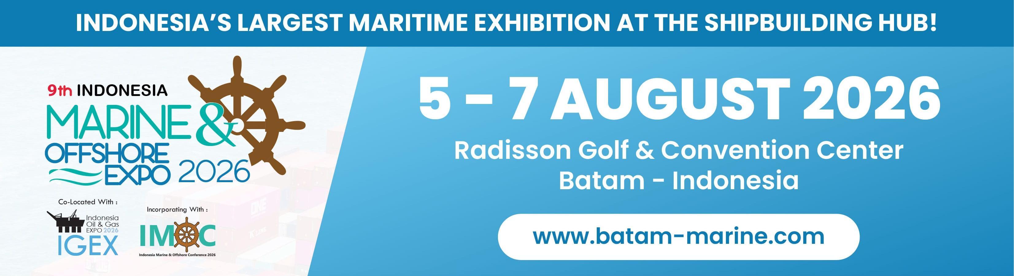 Indonesia Marine & Offshore Expo (IMOX) 2026
